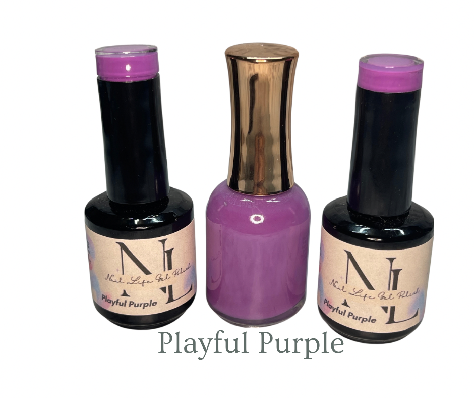 NL Playful Purple Gel Polish