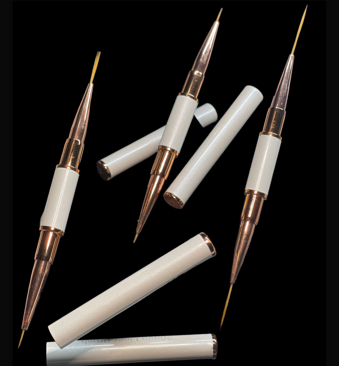 3 piece Dual-End Art Liner Brushes