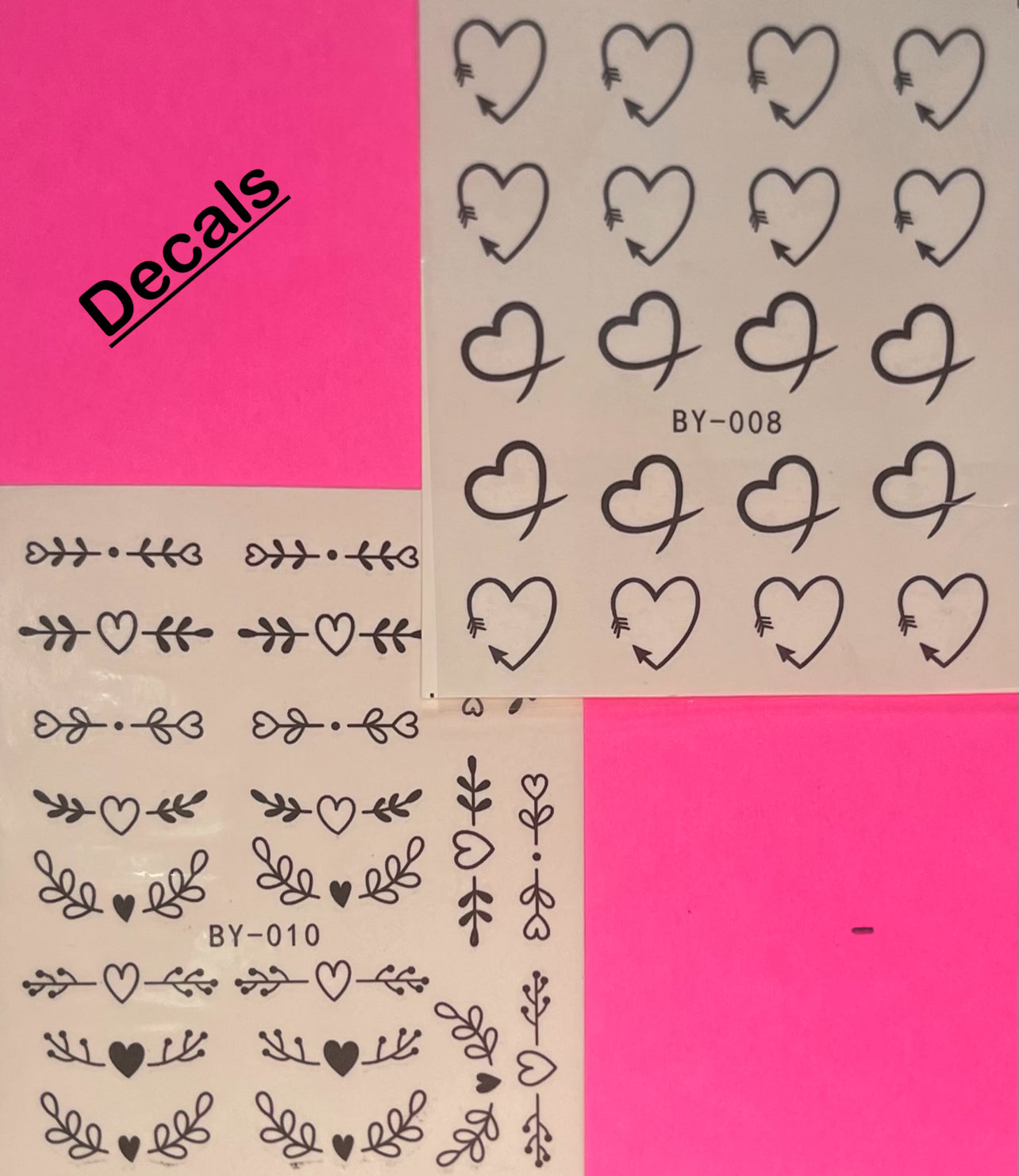 Valentine Decals