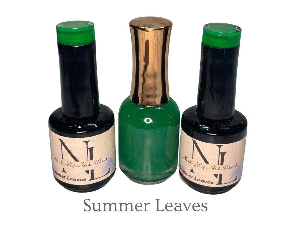 NL Summer Leaves Matching Polish