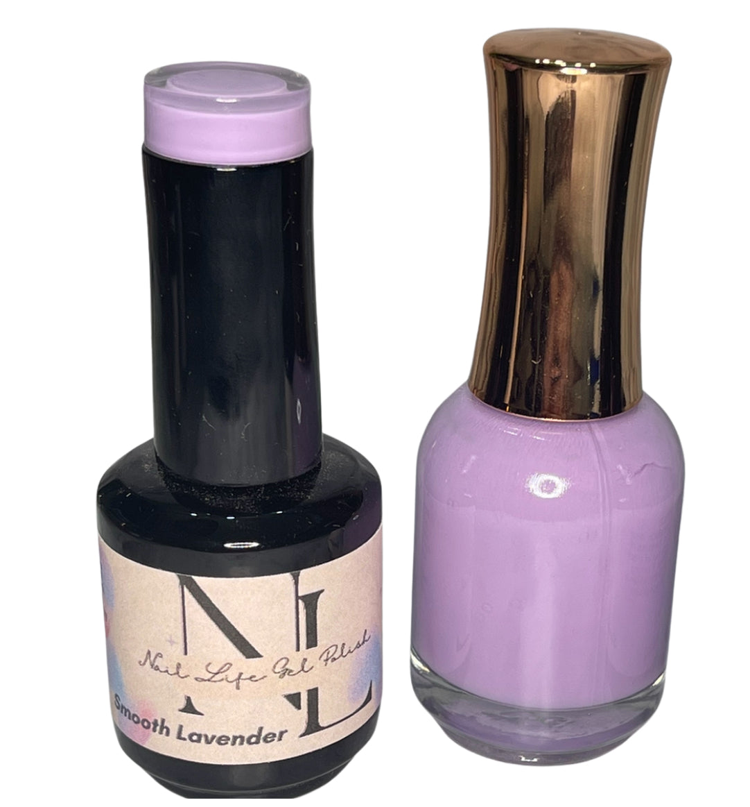 NL Smooth Lavender Gel Polish