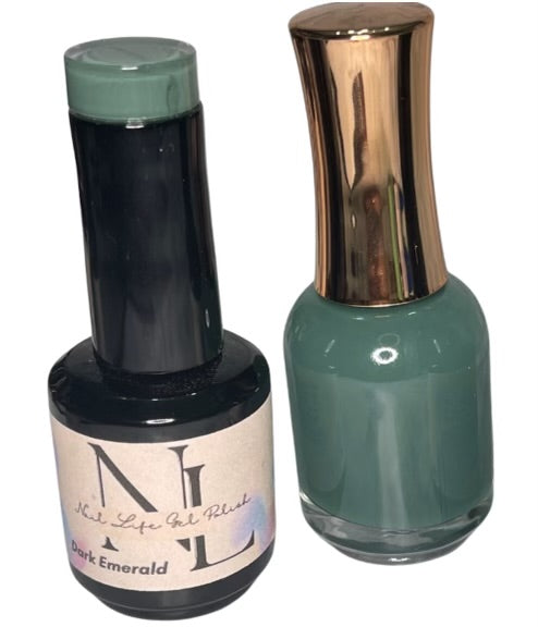 NL Dark Emerald Matching Polish